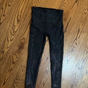 SPANX sparkly black leggings